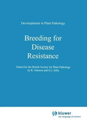 Cover image for Breeding for Disease Resistance (Developments in Plant Pathology)