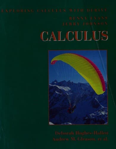 Cover image for Exploring calculus with DERIVE