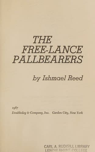 Cover image for The free-lance pallbearers