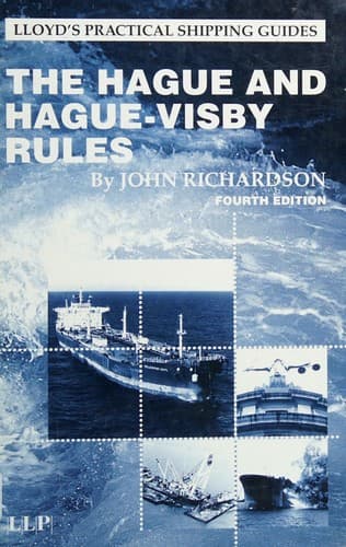 Cover image for The Hague and Hague-Visby rules