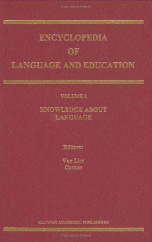 Cover image for Knowledge about language