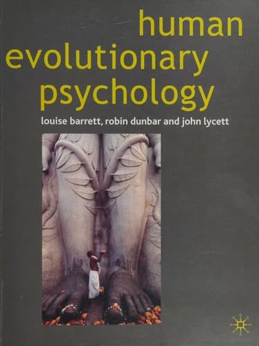 Cover image for Human evolutionary psychology