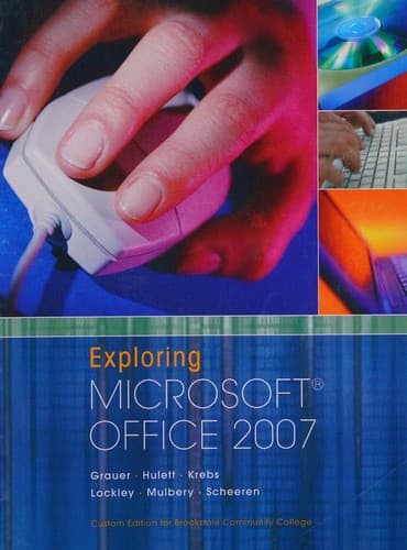 Cover image for Exploring Microsoft Office 2007