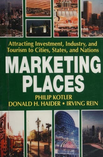Cover image for Marketing places