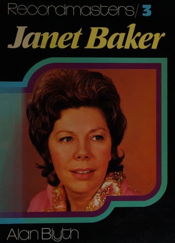 Cover image for Janet Baker