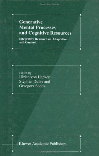 Generative mental processes and cognitive resources