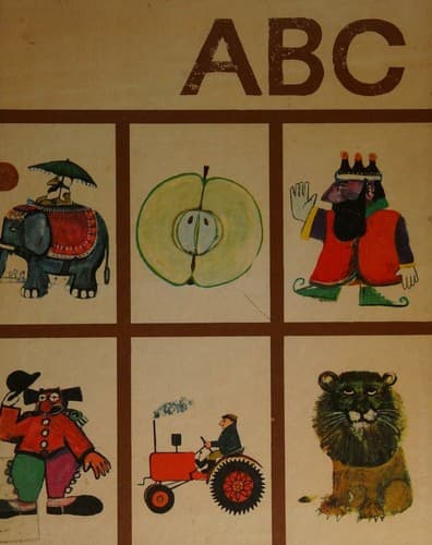 Cover image for John Burningham's ABC.