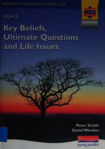 Cover image for Key beliefs, ultimate questions and life issues