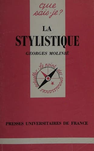 Cover image for La stylistique