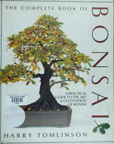 Cover image for The complete book of bonsai