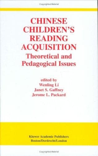 Cover image for Chinese Children's Reading Acquisition