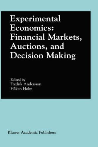 Cover image for Experimental Economics