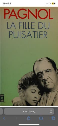 Cover image for La fille du puisatier
