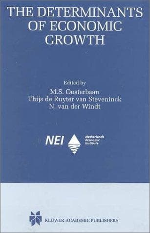Cover image for The Determinants of Economic Growth