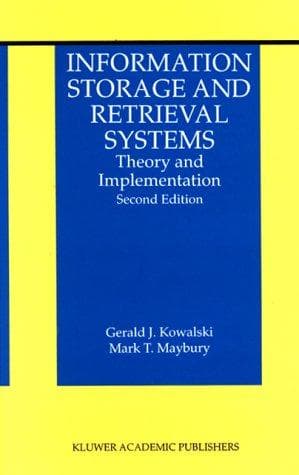 Cover image for Information Storage and Retrieval Systems