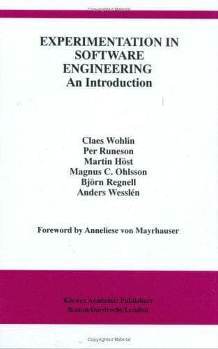 Cover image for Experimentation in Software Engineering