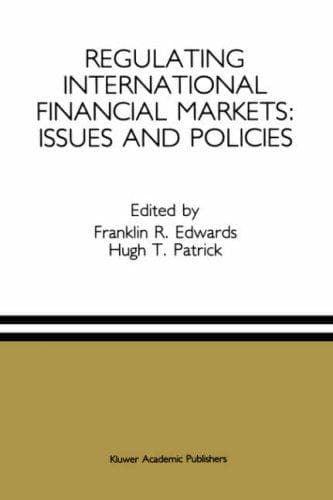 Cover image for Regulating International Financial Markets