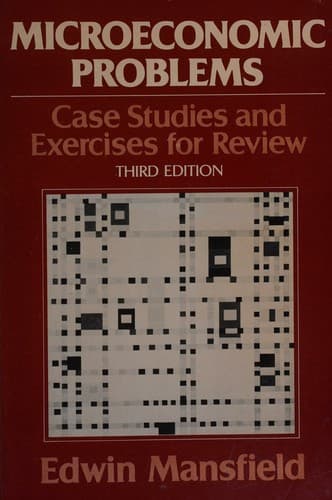 Cover image for Microeconomic problems