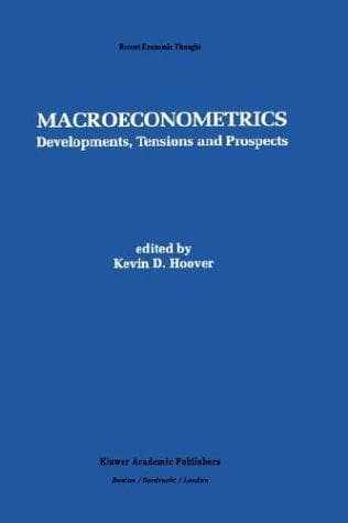 Cover image for Macroeconometrics