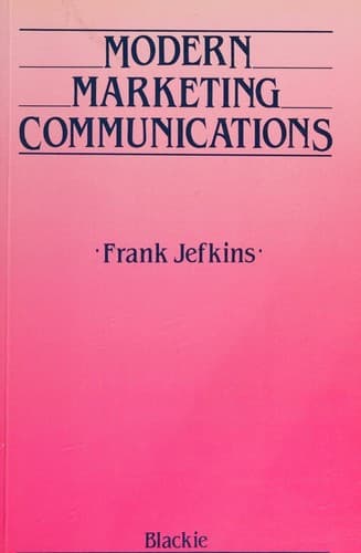 Cover image for Modern marketing communications