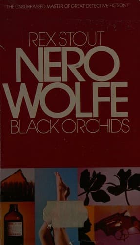 Cover image for Nero Wolfe Black Orchids (