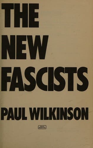 Cover image for The new fascists