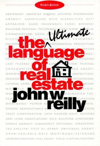 Cover image for The language of real estate
