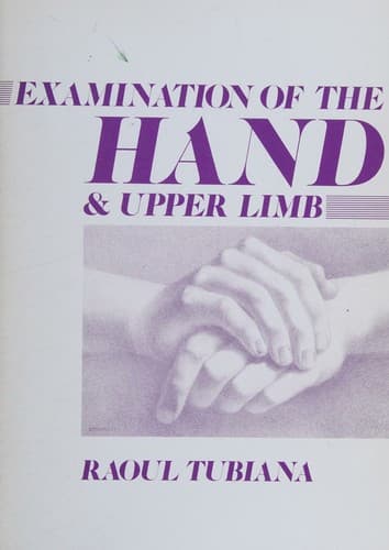 Cover image for Examination of the hand & upper limb