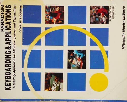 Cover image for Paradigm keyboarding and applications