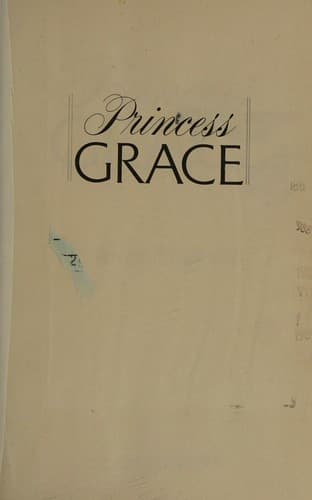 Cover image for Princess Grace