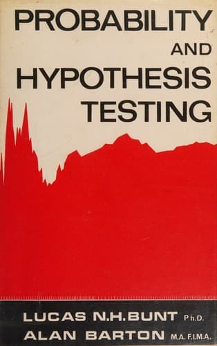 Cover image for Probability and hypothesis testing