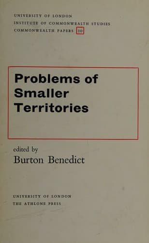 Problems of smaller territories