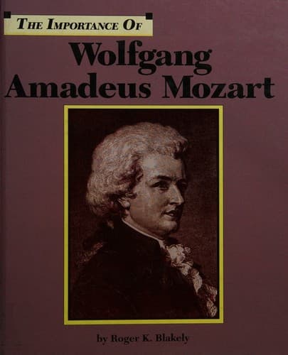 Cover image for Wolfgang Amadeus Mozart