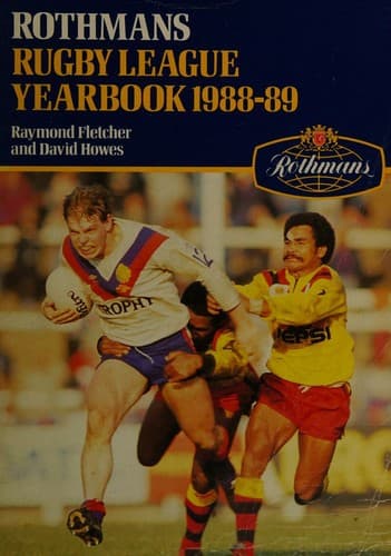 Cover image for Rothman's Rugby League yearbook.