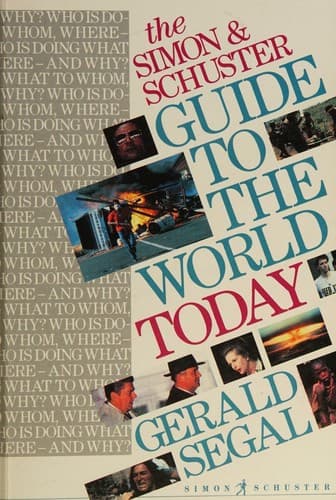 Cover image for The Simon & Schuster guide to the world today.