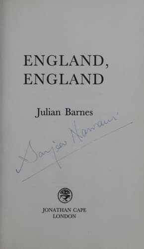 Cover image for England, England
