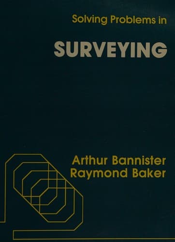 Cover image for Solving problems in surveying