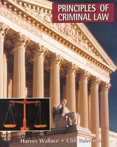 Cover image for Principles of criminal law