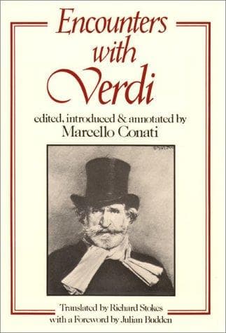 Cover image for Encounters with Verdi