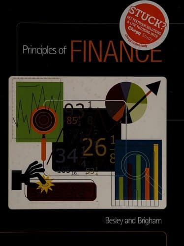 Cover image for Principles of finance