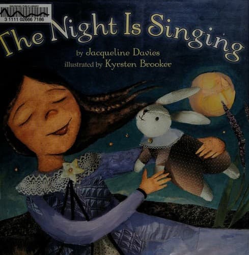 Cover image for The night is singing lullabies
