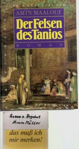 Cover image for Der Felsen des Tanios