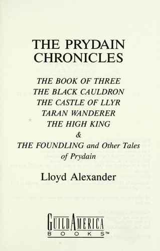 Cover image for The Prydain Chronicles