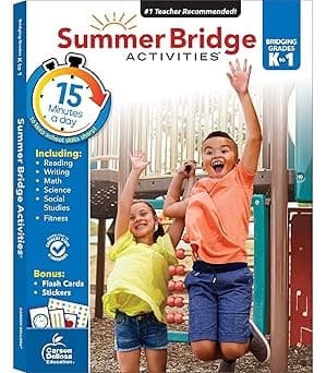 Cover image for Summer bridge activities