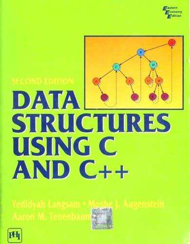 Cover image for Data structures using C and C++