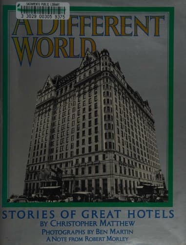 Cover image for A different world