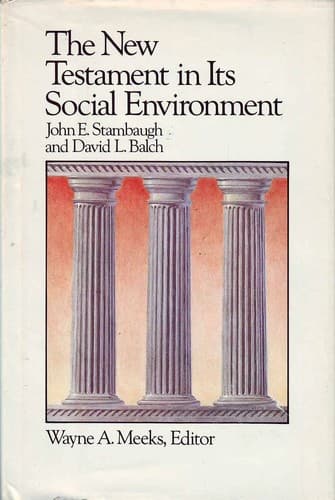 Cover image for The New Testament in its social environment