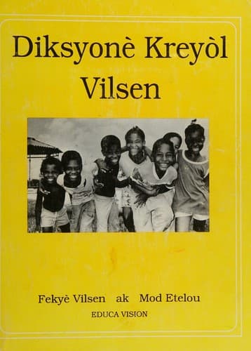 Cover image for Diksyonè kreyòl Vilsen