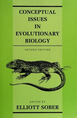 Cover image for Conceptual Issues in Evolutionary Biology, Second Edition