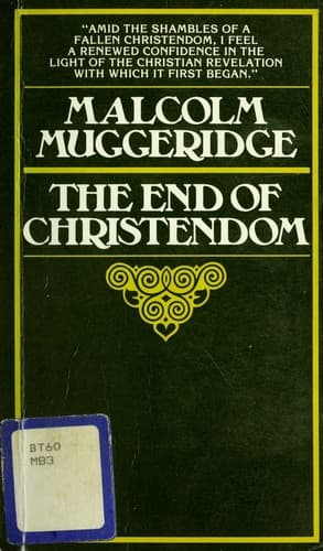Cover image for The end of Christendom